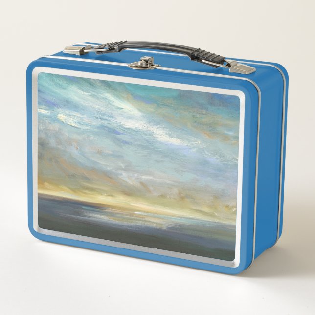 Küstenwolken Metall Lunch Box (Vorderseite)
