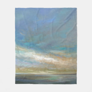 Küstenwolken mit Ozean Fleecedecke