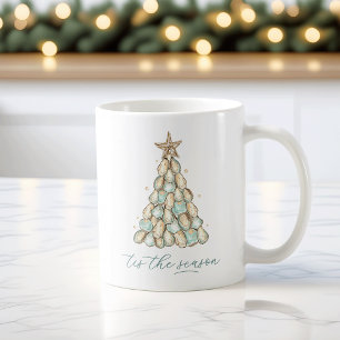 Küstern-Auster-Schalen-Weihnachten Kaffeetasse