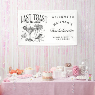 Küstliche Junggesellinnenabschied Moderne Cocktail Banner