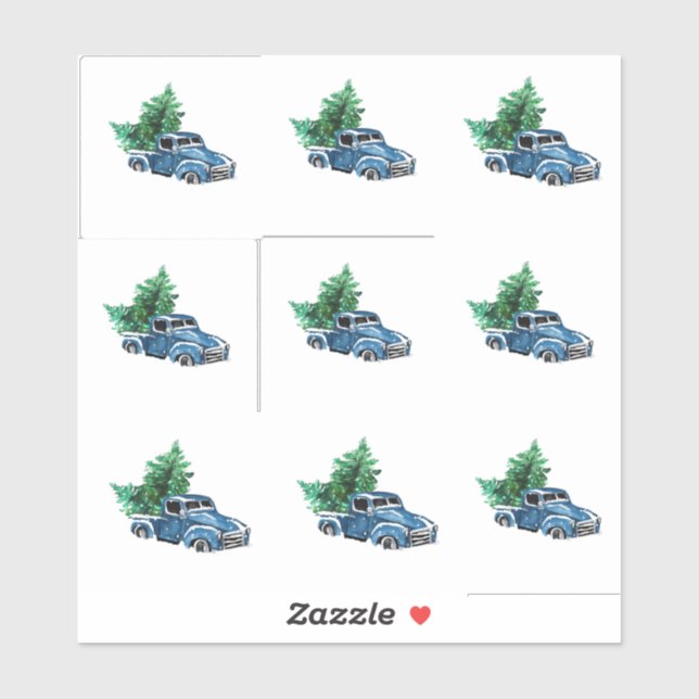 KUSTOM SIZE SKINNY ETIKETTEN (Blatt)