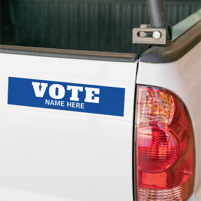 KUSTOM STIMMEN WÄHLER KANDIDATENWAHL AUTOAUFKLEBER (Auf Lkw)