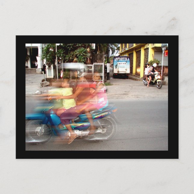 Kuta Bali, Indonesien Postkarte (Vorderseite)