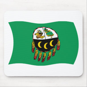 Kutenai-Stammesflagge Mauspad