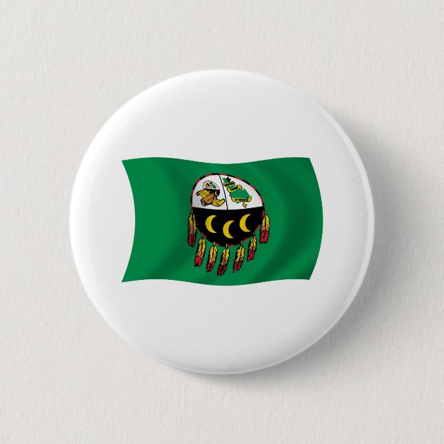 Kutenai Tribe Flag Button (Vorderseite)
