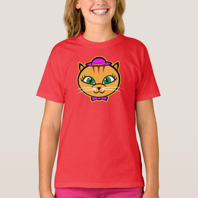 Kutey Kat, T-shirt filles (Devant)