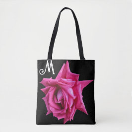 Kutomizierbarer M Name hübsch rosa rosa angesagte  Tasche