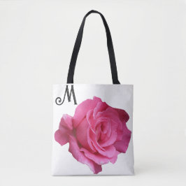 Kutomizierbarer M Name hübsch rosa rosa angesagte Tasche