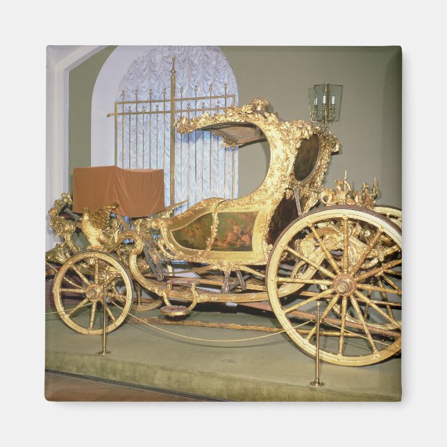 Kutsche der Kaiserin Catherine II Magnet (Vorne)