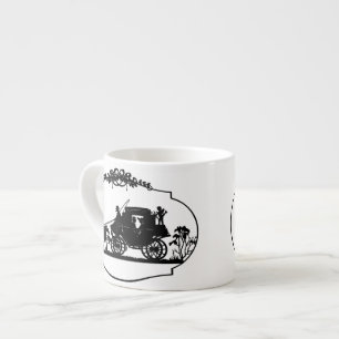 Kutschenfahrt mit Cupid Bekleidung und Geschenken Espressotasse