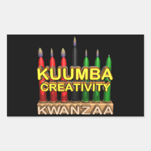 Kuumba Rechteckiger Aufkleber