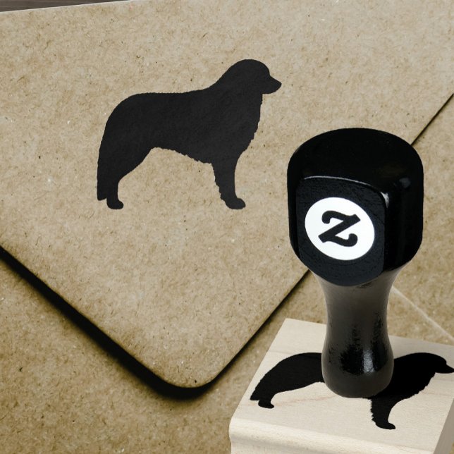 Kuvasz Dog Breed Silhouette Gummistempel (Von Creator hochgeladen)