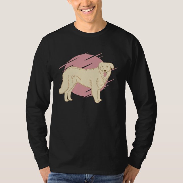 Kuvasz dog T-Shirt (Vorderseite)