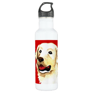 Kuvasz Farbblock Edelstahlflasche