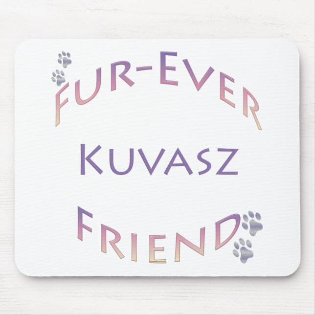 Kuvasz Furever Mousepad (Vorne)