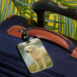 Kuvasz Gepäckanhänger