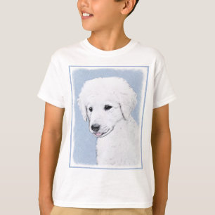 Kuvasz-Malerei - Niedliche Original Hunde-Kunst T-Shirt
