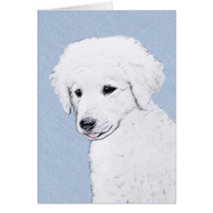 Kuvasz Peinture - Cute Original Chien Art