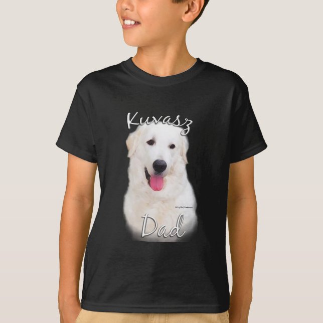 Kuvasz-Vater 2 T-Shirt (Vorderseite)