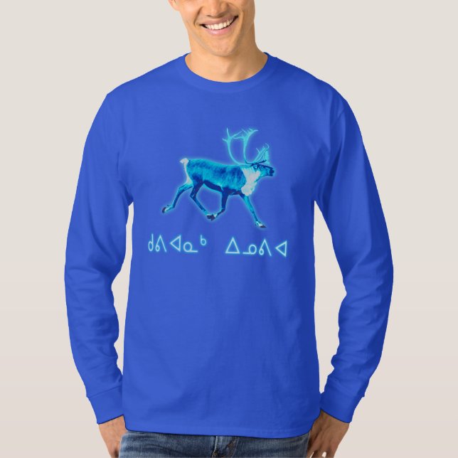 Kuvianak Innovia - Blaue Karibik (Reindeer) T-Shirt (Vorderseite)