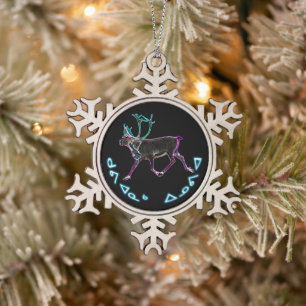 Kuvianak Innovia - Elektrische Karibik Schneeflocken Zinn-Ornament