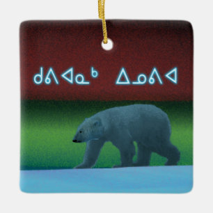 Kuvianak Innovia - Polar Lights Polar Bear Keramikornament