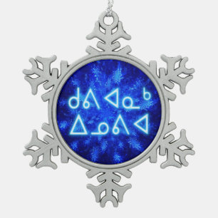 Kuvianak Innovia - Snowburst Schneeflocken Zinn-Ornament