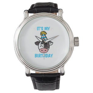 Kuw Birthday Party Hat Cattleman Bauer Bday Thema Armbanduhr