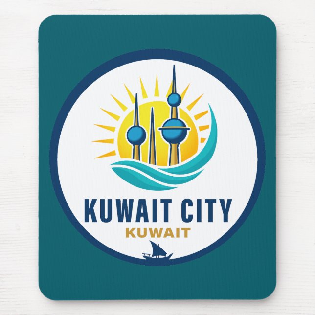 Kuwait City Kuwait Middle East Mousepad (Vorne)
