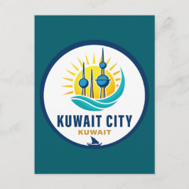 Kuwait City Kuwait Middle East Postkarte