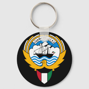 Kuwait-Emblem Schlüsselanhänger