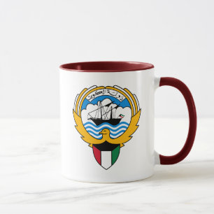 Kuwait-Emblem Tasse