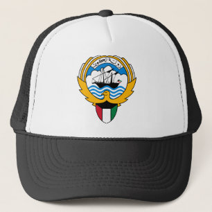 Kuwait-Emblem Truckerkappe