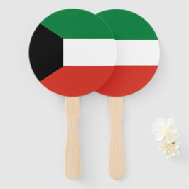 Kuwait-Flagge Fächer
