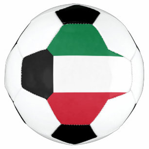 Kuwait-Flagge Fußball