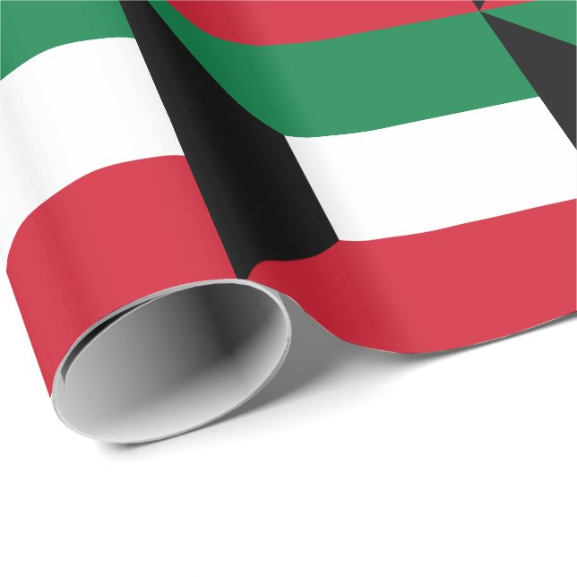 Kuwait-Flagge Geschenkpapier (Rolleneckpunkt)
