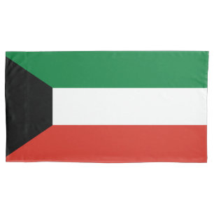 Kuwait-Flagge Kissenbezug