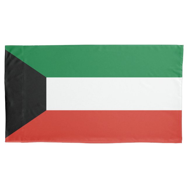 Kuwait-Flagge Kissenbezug (Vorderseite)