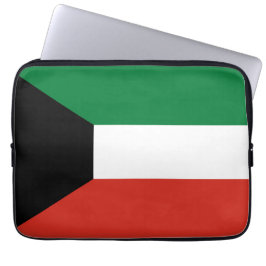 Kuwait-Flagge Laptopschutzhülle