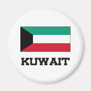 Kuwait-Flagge Magnet