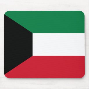 Kuwait-Flagge Mousepad
