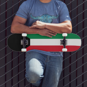 Kuwait-Flagge Skateboard