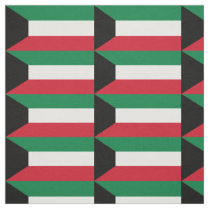 Kuwait-Flagge Stoff