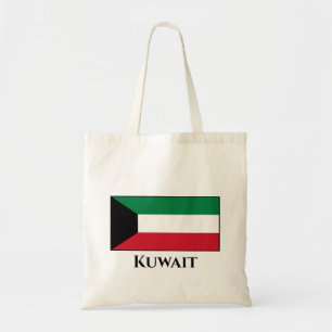 Kuwait-Flagge Tragetasche