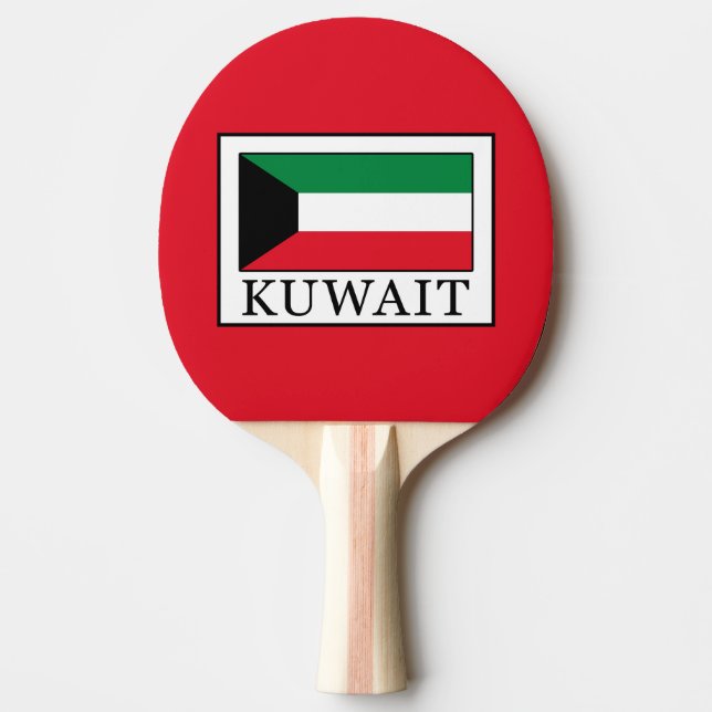 Kuwait Tischtennis Schläger (Vorderseite)