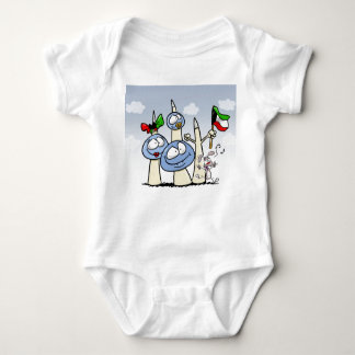 Kuwait-tShirt Baby Strampler