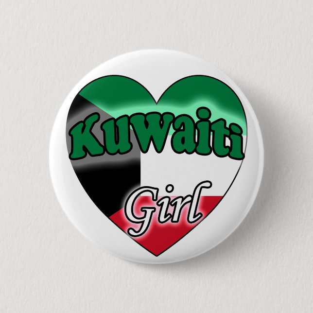 Kuwaiti Girl Button (Vorderseite)