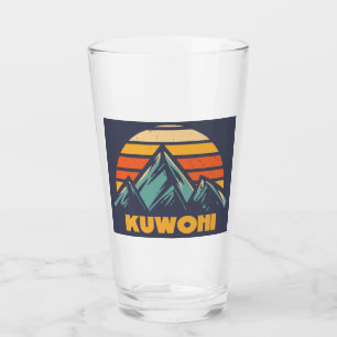 Kuwohi North Carolina Tennessee Retro Türkis Glas