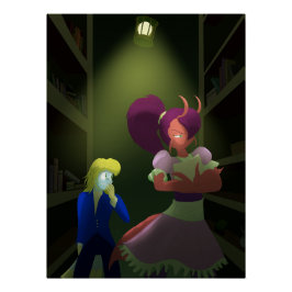 Kuzoura und Crayfish Girl Poster