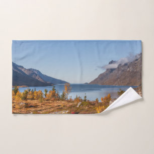 Kvaloya Island Norwegen Handtuch